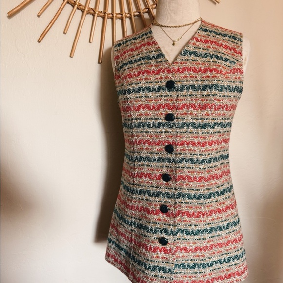 Pendleton Other - 1970s Multicolor Wool Vest